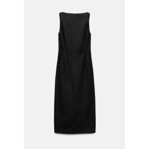 Zara basic black sheath dress size 4‎